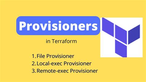A given resource in a <b>Terraform</b> configuration may contain multiple provisioners, and they are executed in the order in which they appear in the resource. . Terraform provisioner remoteexec